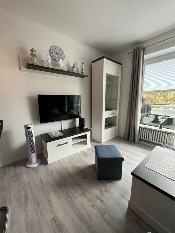 Ferienwohnung Watt Un Leev In Direkter Strand & Citynaehe Von Buesum Esterno foto