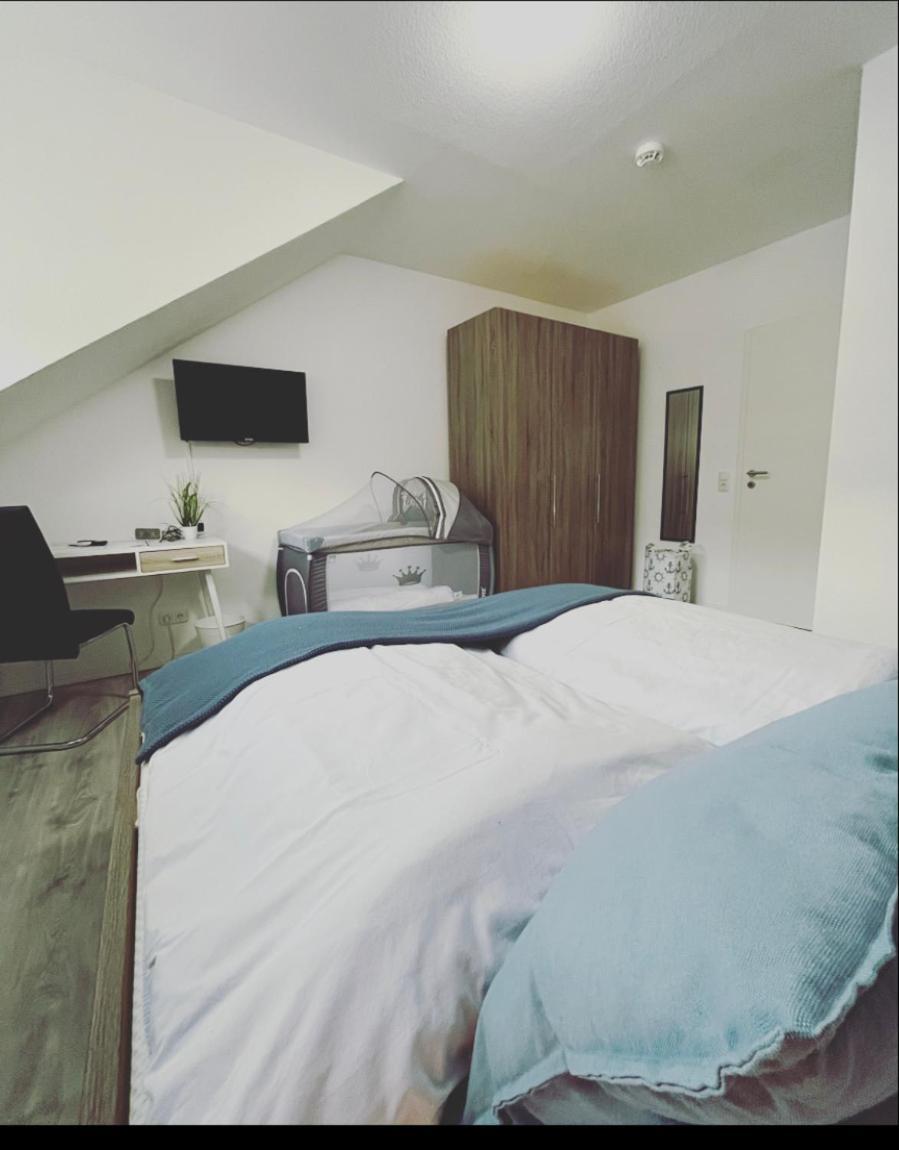 Ferienwohnung Watt Un Leev In Direkter Strand & Citynaehe Von Buesum Esterno foto