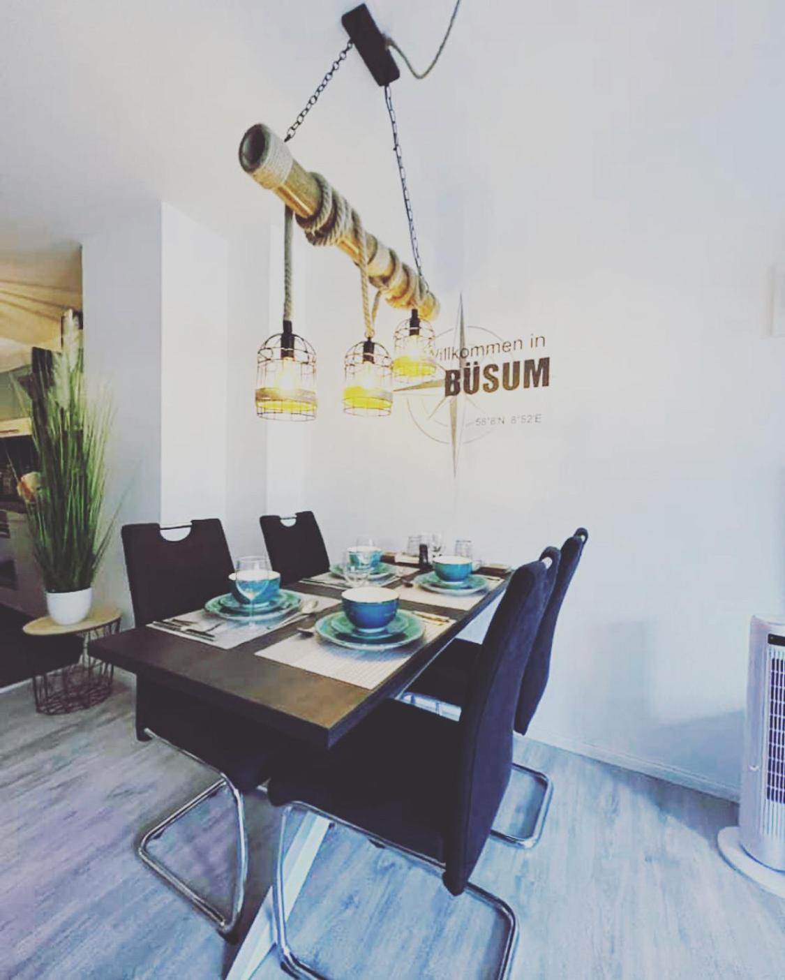 Ferienwohnung Watt Un Leev In Direkter Strand & Citynaehe Von Buesum Esterno foto