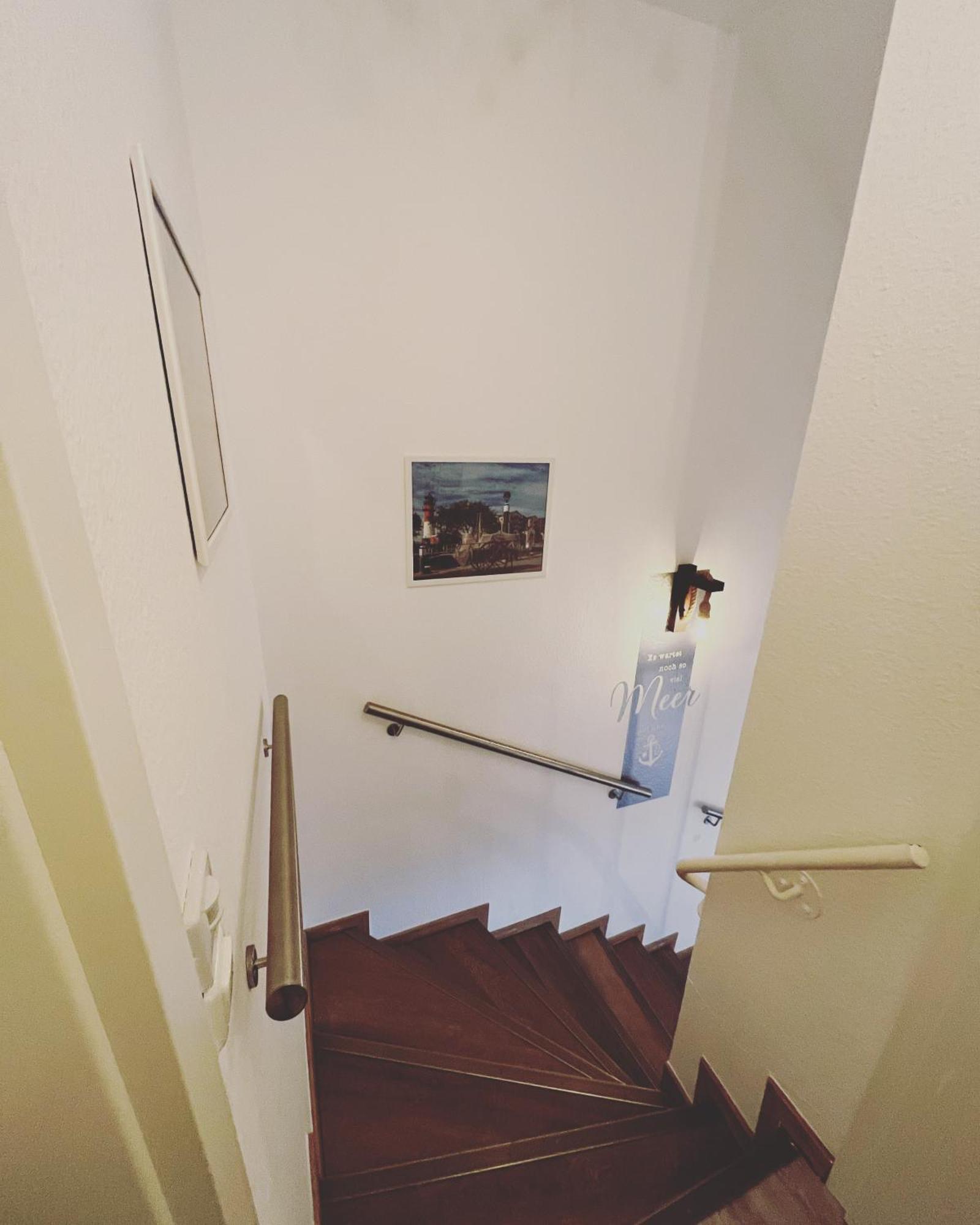 Ferienwohnung Watt Un Leev In Direkter Strand & Citynaehe Von Buesum Esterno foto