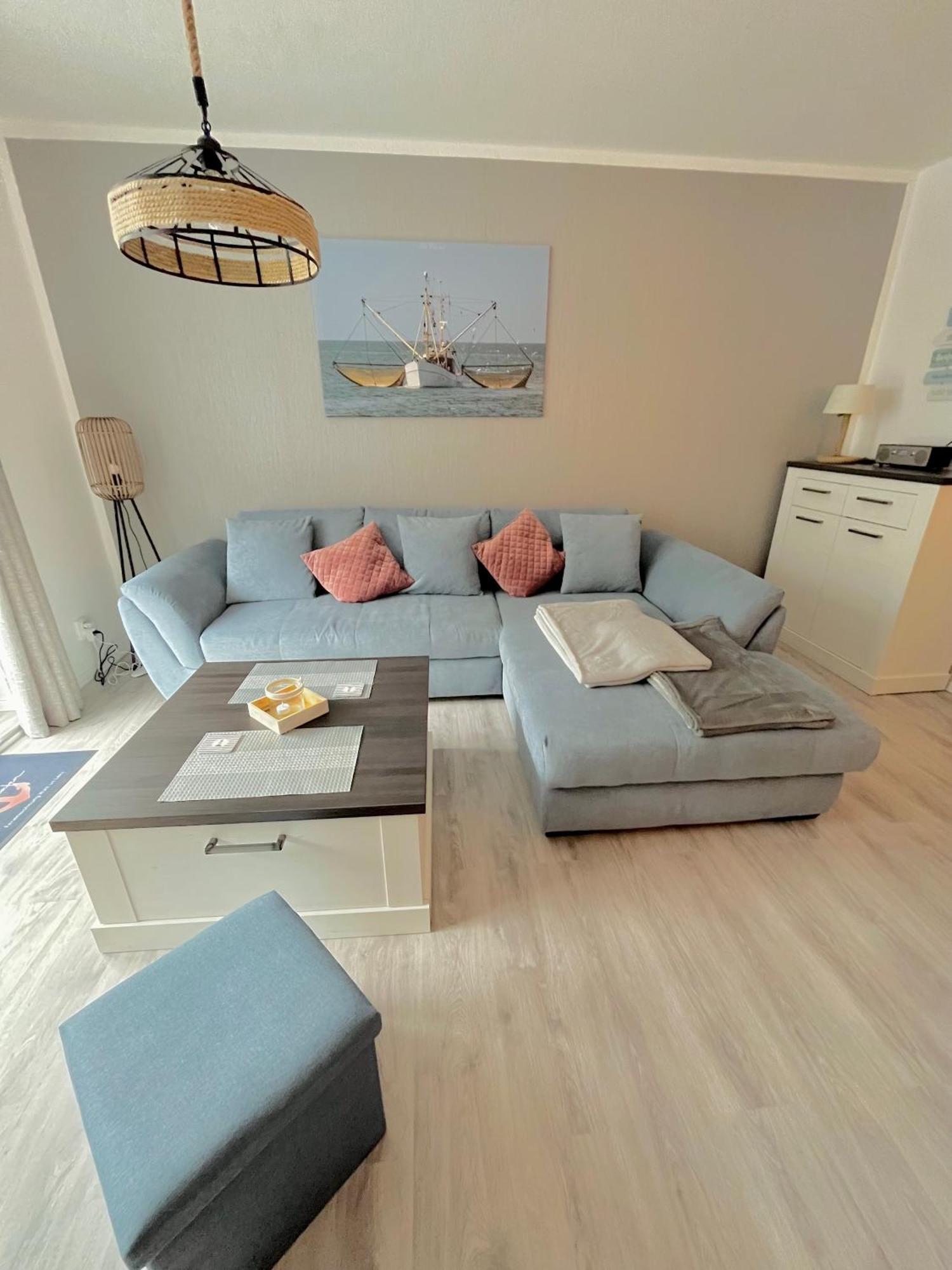 Ferienwohnung Watt Un Leev In Direkter Strand & Citynaehe Von Buesum Esterno foto